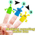 20 Pcs Finger Puppets Toys, Colorful Monster Stretchy Finger Puppets for Children's Party Favors