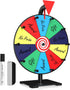 Facilife Spinning Wheel - 12 Inch Color Prize Wheel with Stand, Table