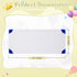 2 Pack 23" 51" Horbaunal White Cot Sheets for Daycare/Pre-School Standard Size, x Cot Fitted Sheets, Microfiber Fitted