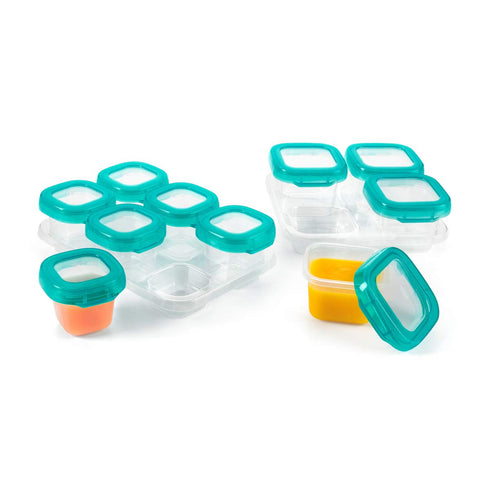 12-Piece Set, OXO Tot Baby Blocks Teal