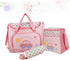 BIUDECO Set Diaper Bag Tote Multi-function Bag Changing Pad Nursing Pouch for Travel