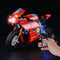 BRIKSMAX LED Lighting Kit for Ducati Panigale V4 R, Compatible with Lego 42107 Model, Lego Set Not Included