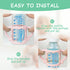 Aolso 2PCS Silicone Baby Bottle Handles, Bottle Handles for Dr Brown Narrow Bottles, Easy Grip Handles to Hold Baby