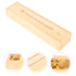 Luxshiny Wooden Pregnancy Test Storage Box with Lid Keepsake Organizer for Announcement Unique for Cherishing Newborn