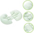 Pregnancy Pillow for Side Sleeping Multi-Functional U-Shaped Support Cushion for Abdominal and Lumbar Comfort