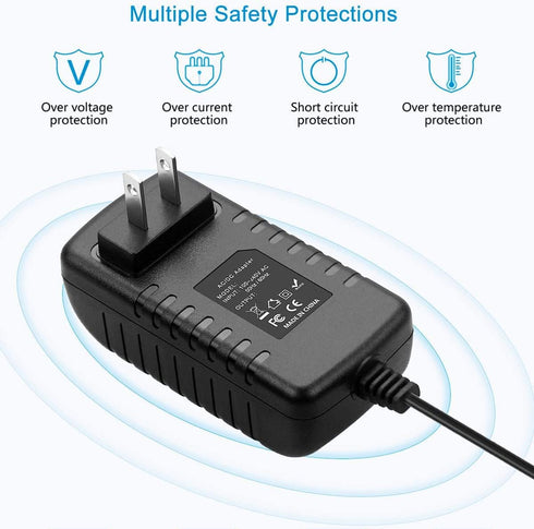 BestCH 2.4" AC Adapter Compatible with Digital IR Baby Monitor Video Talk Camera Power Supply Cord