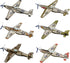 24 Pack War Glider Planes – Toy Glider Plane with 6 Different Designs, Easy Assembly, Party Favors for Kids, Birthday &