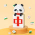 Larcele Micro Building Blocks Animal Set, DIY Mini 3D Building Toy Bricks, 496 Pieces KLJM-09 (Zhong Panda).