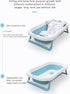 Juaugusep 28cm*43cm*26cm) Baby Bath Cushion Pad Newborn Bathtub Mat Infant Bath Supporter Net Baby Bathtub Pillow