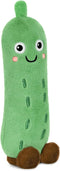 PEACH CAT Pickle Stuffed Animal 16" Cute Cucumber Plush Pillow Soft Plant