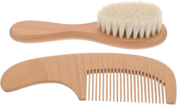 Baby Wash Kit Newborn Hairbrush Baby Hair Brush Scalp Brush Soft Bristle