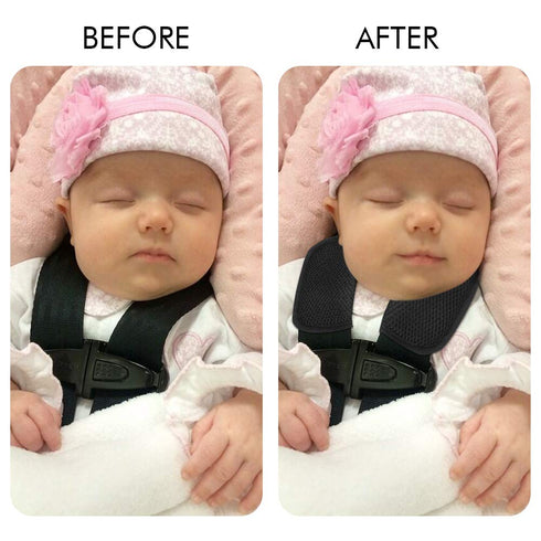 Accmor Car Seat Straps Shoulder Pads for Baby Kids, Soft Car Seat Strap Covers, Seat Belt Covers for Car Seats