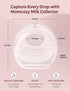 Momcozy (3oz/90ml, 2 Counts) Breast Milk Collector, Milk Collectors for Breastfeeding, Reusable Breast Milk Shells
