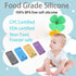 Mobile Phone Shape Teething Toys - Silicone Baby Teether with Pacifier Clip for Babies 6-18 Months - Sensory Toys Pack 1