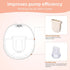 Fukaisu 12pcs 4pcs 8pcs S1 Pro/S1/E10/E20 Breast Pump Parts for eufy, Includes Silicone Diaphragms & Duckbill Valves