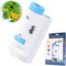 Microscope Pocket Handheld Miniscope 80X-200X Portable with LED Light for Learning and Exploring (Blue)