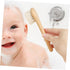 Set FOMIYES Gentle Bath Brush Soft Scalp Care Grooming Kit for Newborns Natural Wool Massage Brush Boy Girl Hair Comb
