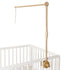 31 Inch Baby Crib Mobile Arm - Mobile Hanger for Baby Girl or Boy Nursery Crib Decor - Wooden Decoration Attachment