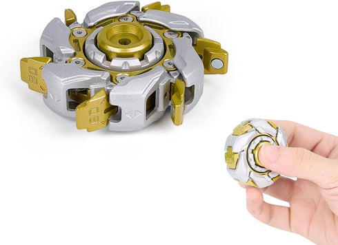Metal Fidget Spinner for Adults - Spin-Activated Transformation (Open Armor) Spinner, Cool