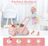 WyfKyd Wooden Baby Walker, Push and Pull Learning Walk Toys for Infants to Toddler, Walker with Wheels for Boys Girls