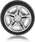 Tires,4pcs 48mm Simulation Rubber Wheel Tire Wheel Toy Model DIY RC Spare Parts Black