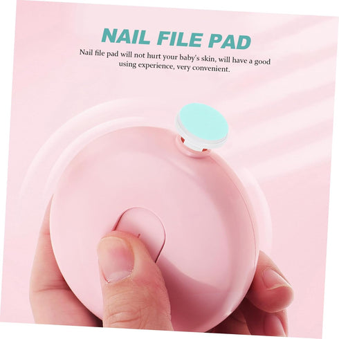 Trimmer 12pcs Electric Nail Baby Replacement Pads Baby Nail Grinding Heads Safe for Infants