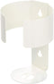 iDesign Wall Mount Wipe Holder for Cleaning Supplies, 6.54" x 4.15" x 4", Coconut Color