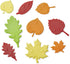 hand2mind Sensory Leaves Math Activity Set - Pattern Play, Shape Puzzle, and Sorting Toy for Toddlers, Kindergarten