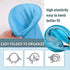 Universal Stroller Sun Cover, UV Protection Baby Stroller Shade, Blackout Blind Canopy, Blue