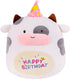 16" Cute Cow Plush Toy, Soft Pillow Plushies Kawaii Cow Stuffed Animal for Girls Boys Kids Birthday Gifts, Christmas