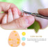 Trimmer NOLITOY Electric Nail for Safe and Quick Nail Polisher Cartoon Design Includes Grinding for Fingernail