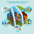 JUNSFUN Books-3PCS,Bathtub Baby Bath Toys Floating Waterproof Educational Bath Toy Books for Toddlers-Zoo Books,Fish