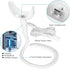 Flex Baby Monitor Charger Mount - Compatible with Nanit Pro Baby Monitor, 10FT Power Cable, No Tool or Wall Damage