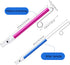2 Pieces Slide Whistle Musical Instrument Toy for Adults, Blue and Purple, Parent-Child Games