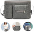 Mummy Kisangel Multi-functional Grey Stroller Diaper Bag Nappy Container Tissue Bottle Holder Portable Bag for Toys