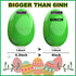 CALEST 12 6 Inch Pcs Jumbo Easter Eggs, Fillable Plastic Easter Eggs Bright Color for Easter Hunt Party Supplies, Large