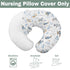 Vintage Planes Airplanes Helicopters Nursing Pillow Covers for Boy Girl Retro Stars Plane Clouds Sky Nursery Slipcover