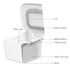 Portable Baby Wipe Dispenser - Refillable Holder with Press-to-Open Feature