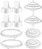 Maymom Pump Parts Compatible with Spectra S1 S2 9 Plus Breastpump Replace