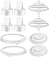 Maymom Pump Parts Compatible with Spectra S1 S2 9 Plus Breastpump Replace