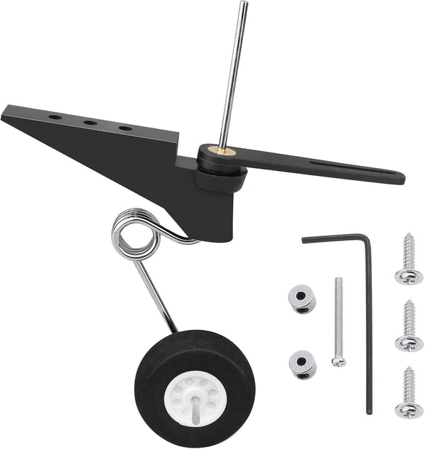 Hobbypark Tail Wheel Assembly 60x25mm D28/30 RC Airplane Parts for 50cc-120cc Nitro Electric Plane