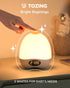 Dimmable Egg Night Light for Nursery, Portable Rechargeable Baby Nightlight with Touch Control & RGB Color Changing