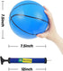 3 Otters Mini Basketballs, 6 Pack 7.5 Inch Durable PVC Basketballs for Toddlers Kids Teenagers