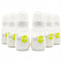 Avima Anti-Colic Baby Bottles 4 oz, Slow Flow Nipples BPA-Free, Standard Neck
