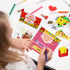 WODMAZ 24 Packs Fast Food Building Blocks for Kids Boys Girls Easter Gift Easter Basket Stuffers Fillers Easter Egg