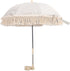 Hyuduo Adjustable Tassel Baby Stroller Sunshade Umbrella with Oxford Cloth & Steel Frame Clamp for Outdoor Travel