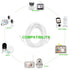 PDEEY Baby Monitor Cord, Replacement for LBTech, Owlet, Infant Optics, eufy - Micro USB Charger Cable 13 ft