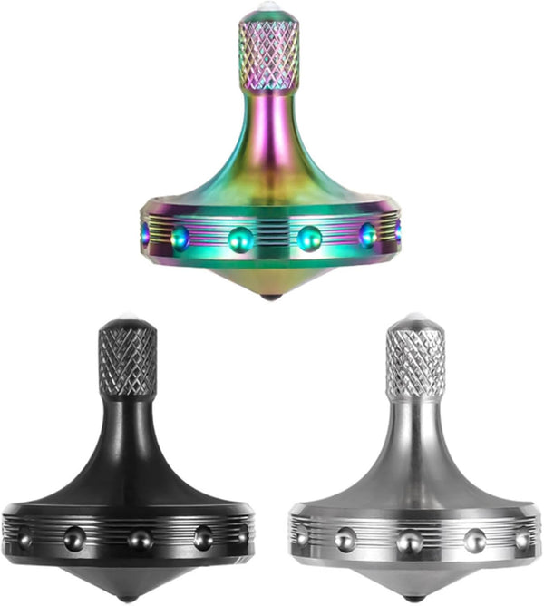 Precision Metal Spinning Top, High Performance Stainless Steel Spinning Tops Stress Relief