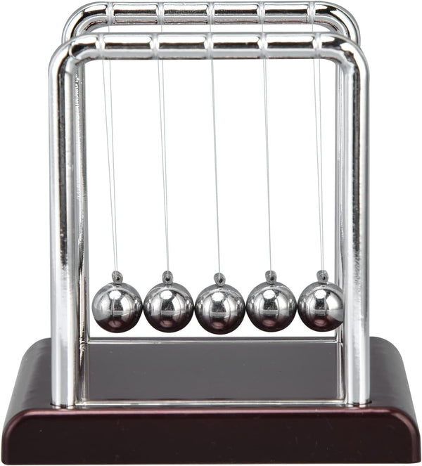 Ejoyous Newton's Balance Ball - Metal Swinging Physics Pendulum Desk Toy for Office