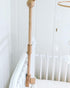 (31 inch, 100% Baby Crib Mobile Arm Wooden Holder - Baby Mobile Hanger for Crib Natural Beechwood) Strong Anti Slip